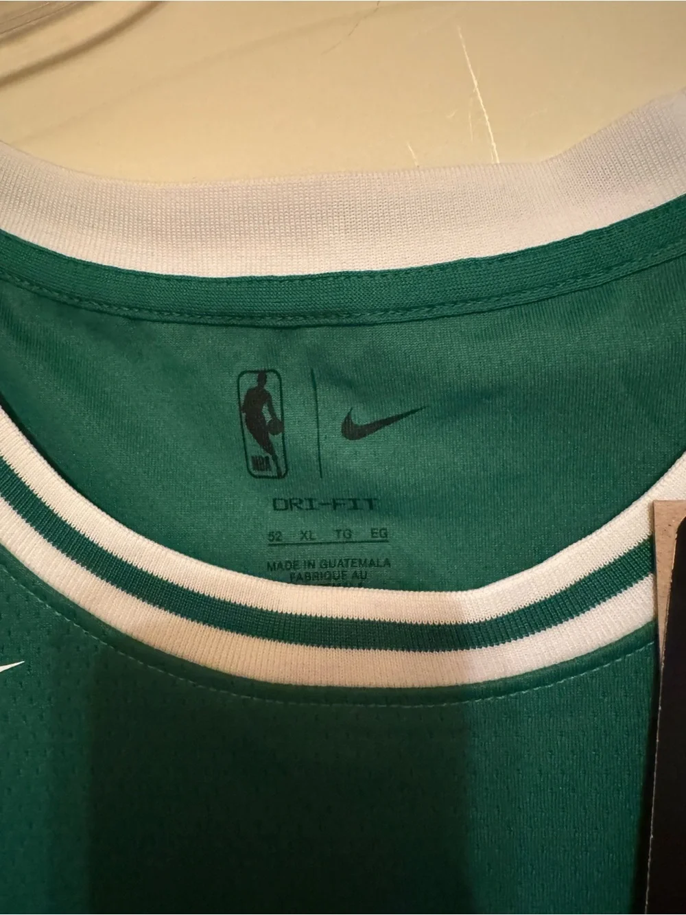Marcus Smart Boston Celtics Nike Green Jersey Icon Edition Size XL 52 Men New